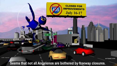 2011-07-06-Freeway-Closed