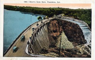 Devil' Gate dam c 1930