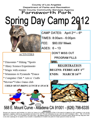 Spring camp