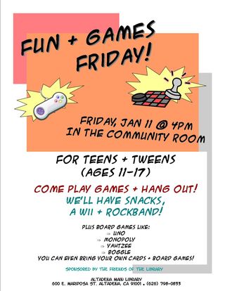 Fun and Games Friday