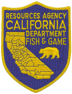 Fish and game badge