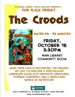 Fun Flick Friday - The Croods