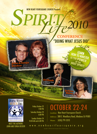 Spirit Life Conference 2010 FLIER