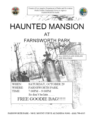 Haunted mansion farnsworth