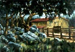 Barn at the Regan Ranch by Keni Davis