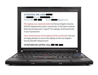 DF Message on Laptop v1