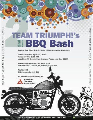 2012 Team Triumph poster