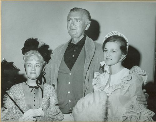 Buddy Ebsen with Two Unknown Actresses_Original