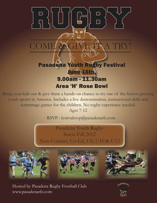 Youth Rugby Festival