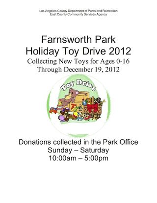 Holiday Toy Drive 2012