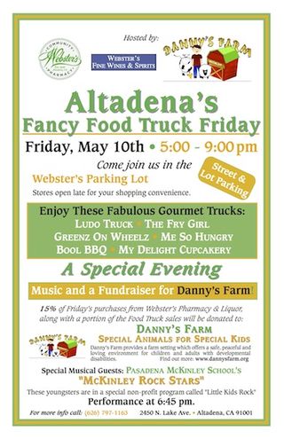 May Fancy Food Truck Friday Flyer