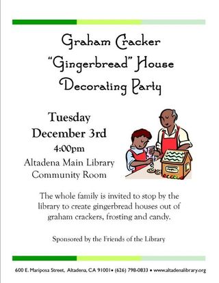 Graham Cracker Gingerbread House
